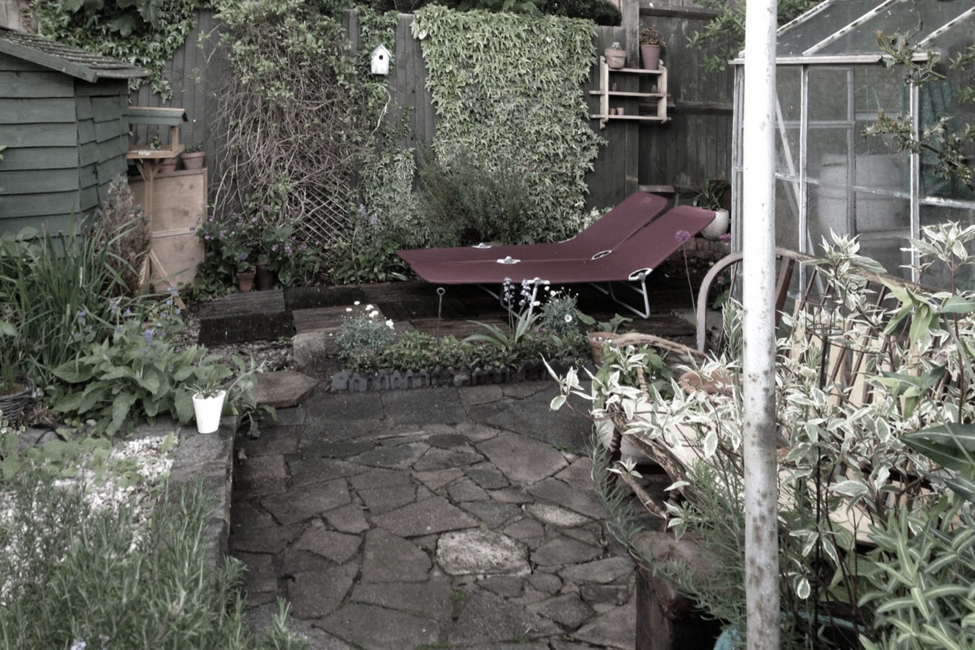 State of the house of Hampstead Village before The Ginkgo Leaf works
