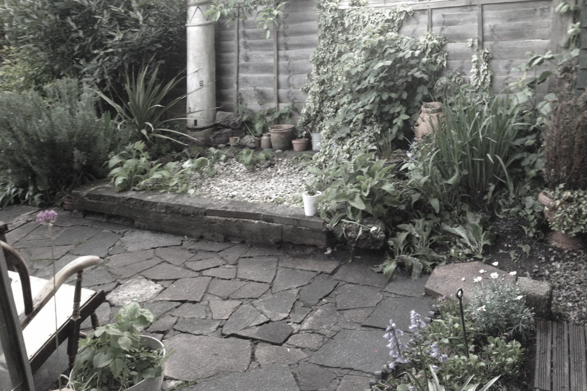 State of the house of Hampstead Village before The Ginkgo Leaf works