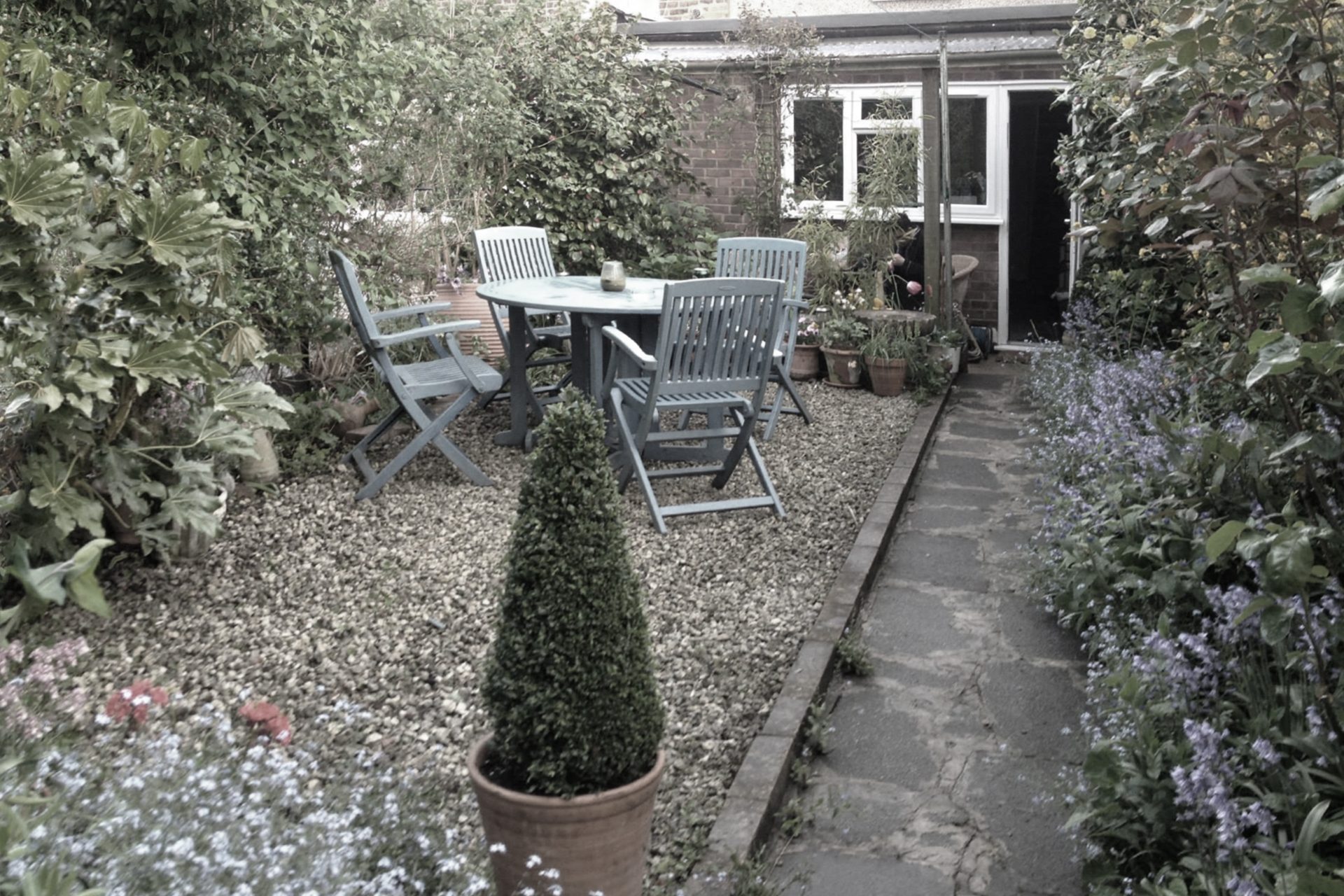 State of the house of Hampstead Village before The Ginkgo Leaf works